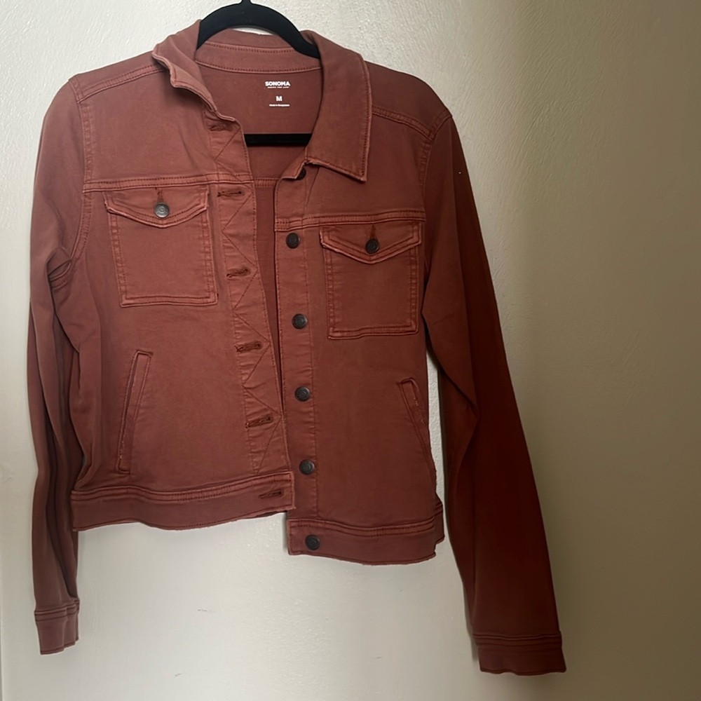 Brown Sonoma jean jacket